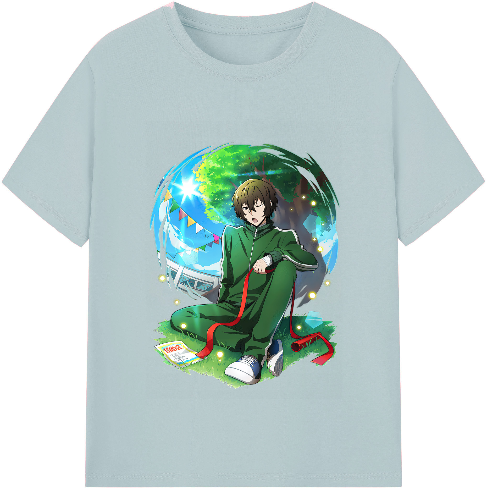 （画像用） 文豪ストレイドッグス Bungo Stray Dogs 綿100％半袖Tシャツ（フロントプリント）